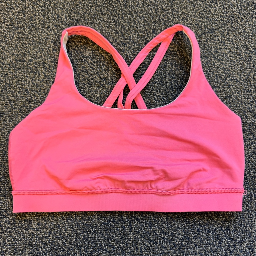 lululemon athletica Pink Sports Bra